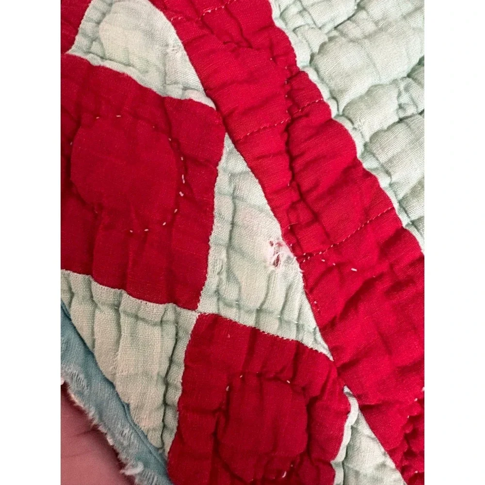 Vintage Fan Handmade Quilt 78